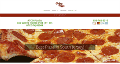 Desktop Screenshot of ilovegallerypizzaatco.com