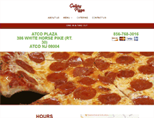 Tablet Screenshot of ilovegallerypizzaatco.com